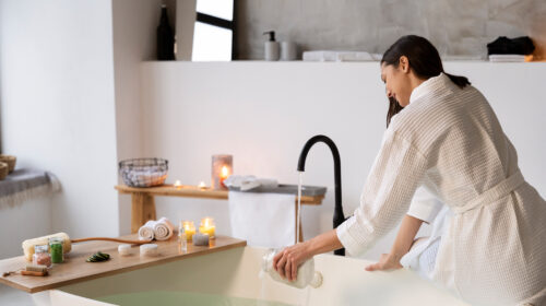 Il bagno come spazio di recupero personale